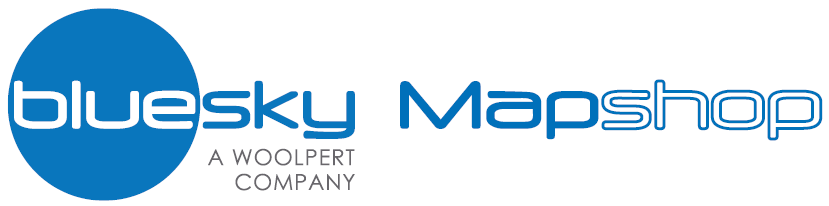 Bluesky Mapshop logo